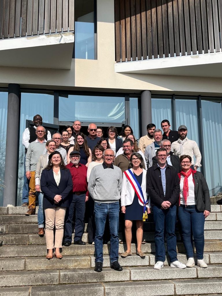 Photo du nouveau conseil municipal de Mordelles